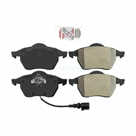 AMERIBRAKES Front Semi-Metallic Disc Brake Pads For Volkswagen Jetta Beetle Golf Audi TT Quattro A6 NWF-PRM687A